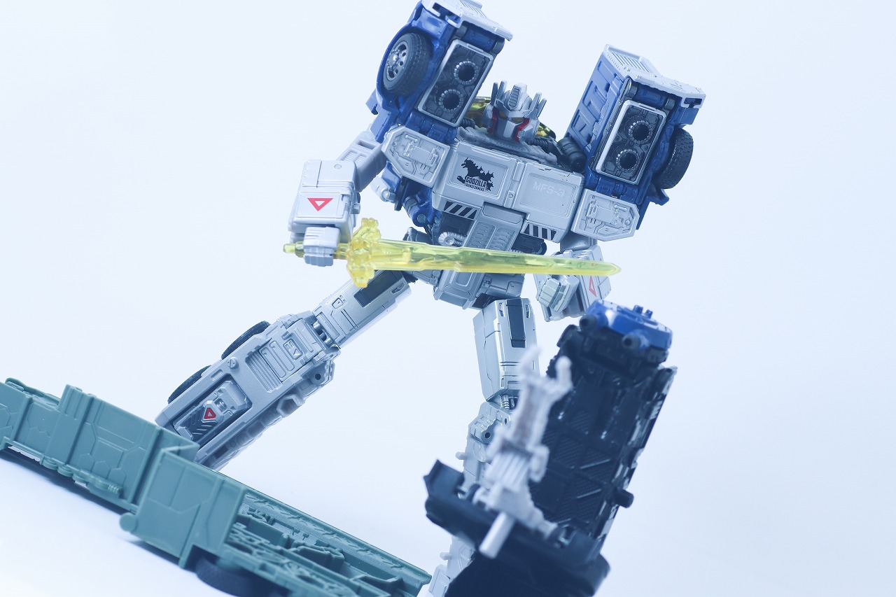 オプティマスプライム TYPE 3式機龍　レビュー　アクション