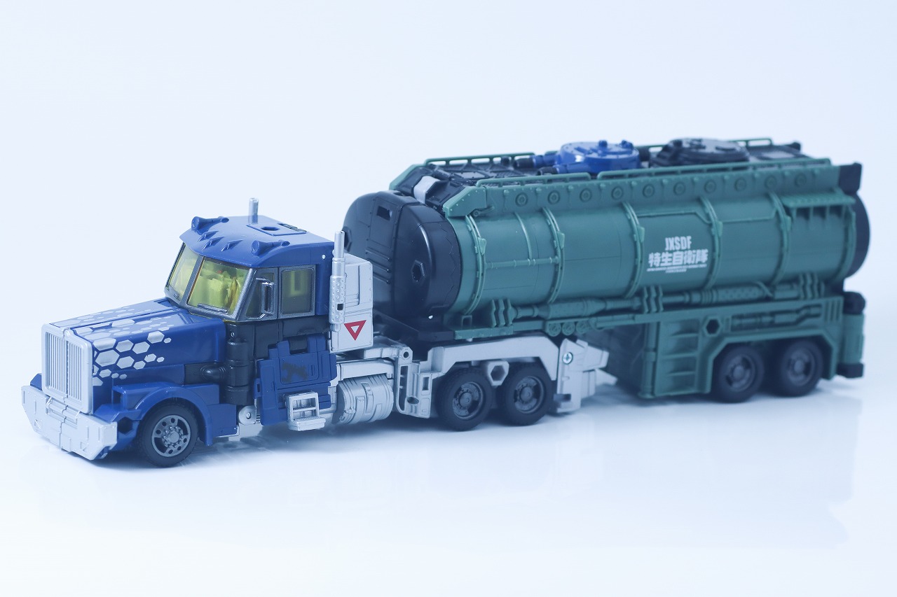 オプティマスプライム TYPE 3式機龍　レビュー　本体　ビークルモード