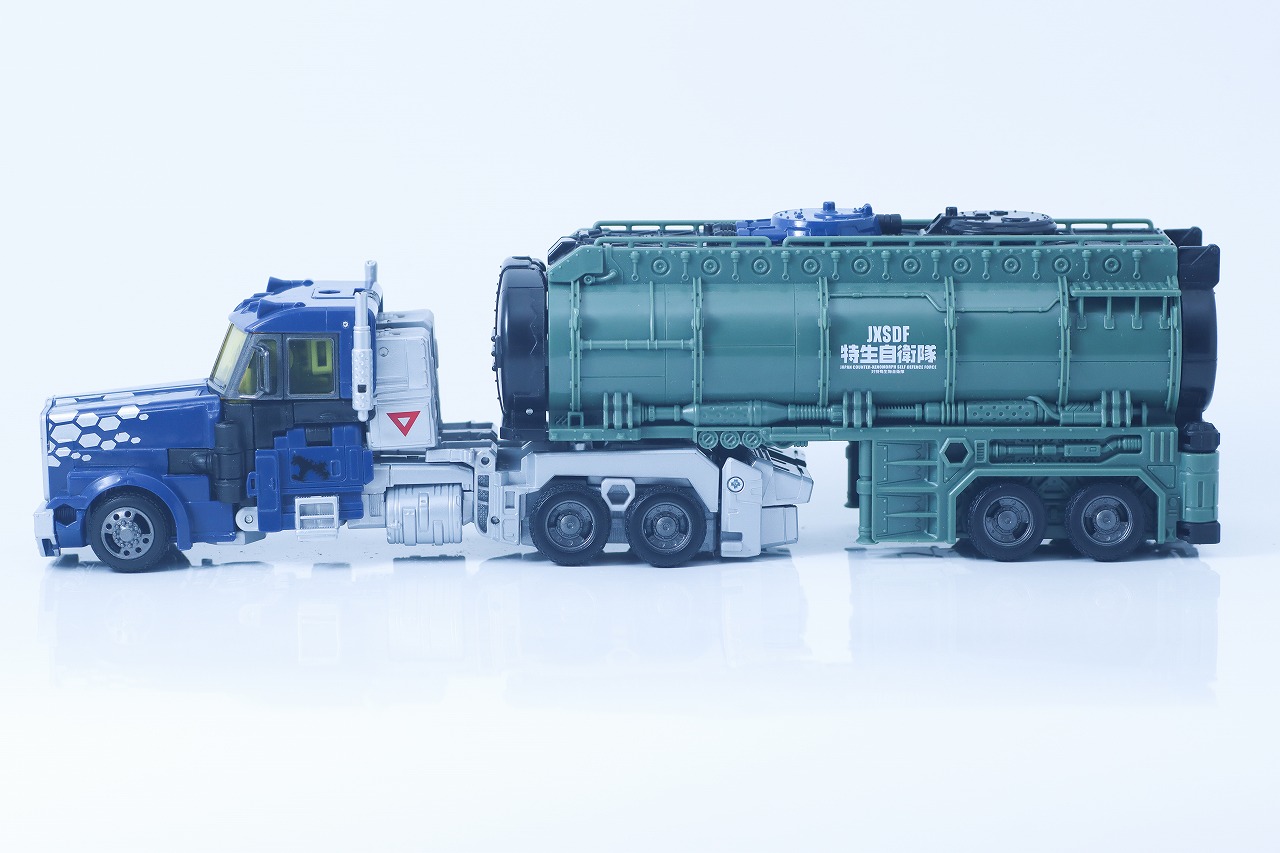 オプティマスプライム TYPE 3式機龍　レビュー　本体　ビークルモード