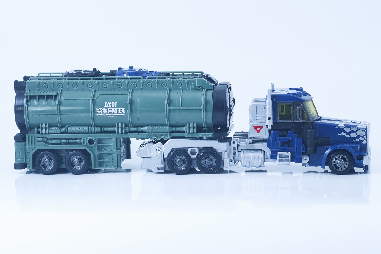 オプティマスプライム TYPE 3式機龍　レビュー　本体　ビークルモード