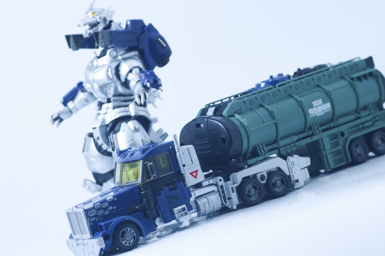 オプティマスプライム TYPE 3式機龍　レビュー　アクション