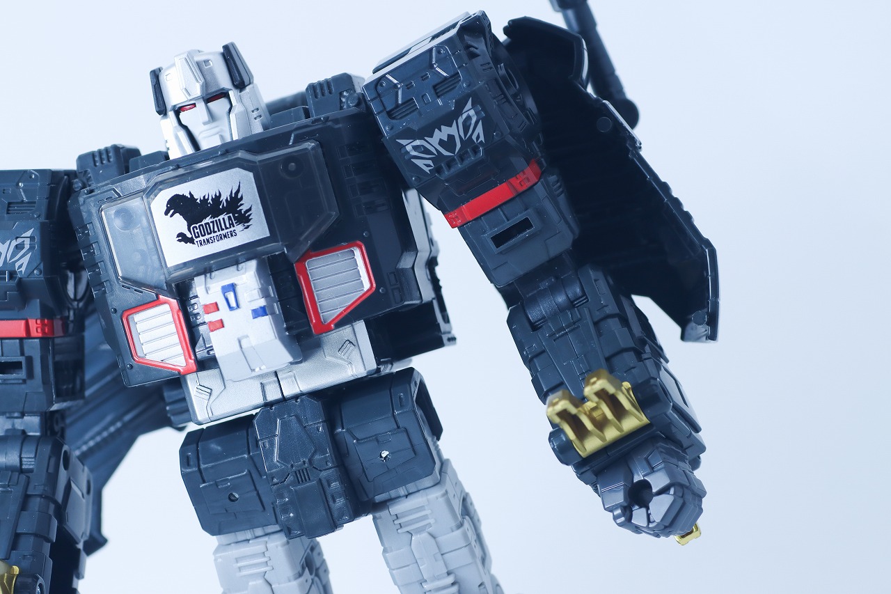 トランスフォーマー SYNERGENEX　メガトロン　TYPE　ゴジラ　レビュー　本体