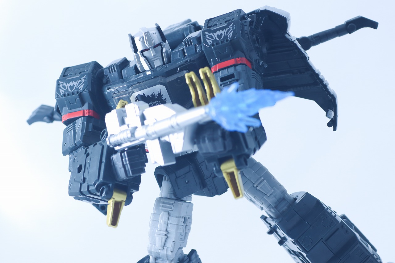 トランスフォーマー SYNERGENEX　メガトロン　TYPE　ゴジラ　レビュー　アクション