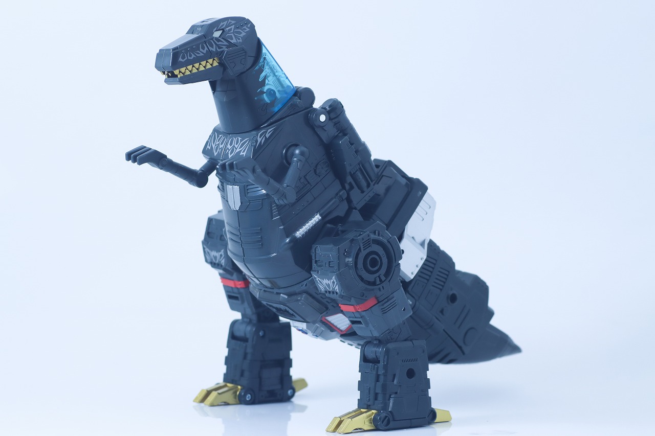 トランスフォーマー SYNERGENEX　メガトロン　TYPE　ゴジラ　レビュー　ビーストモード　本体