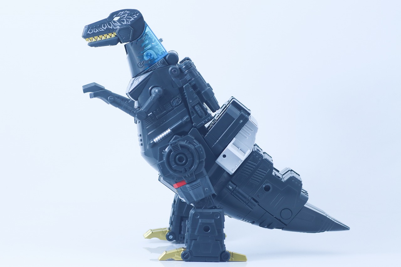 トランスフォーマー SYNERGENEX　メガトロン　TYPE　ゴジラ　レビュー　ビーストモード　本体