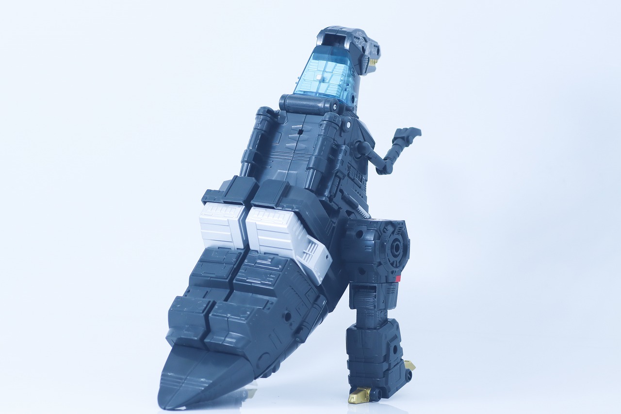 トランスフォーマー SYNERGENEX　メガトロン　TYPE　ゴジラ　レビュー　ビーストモード　本体