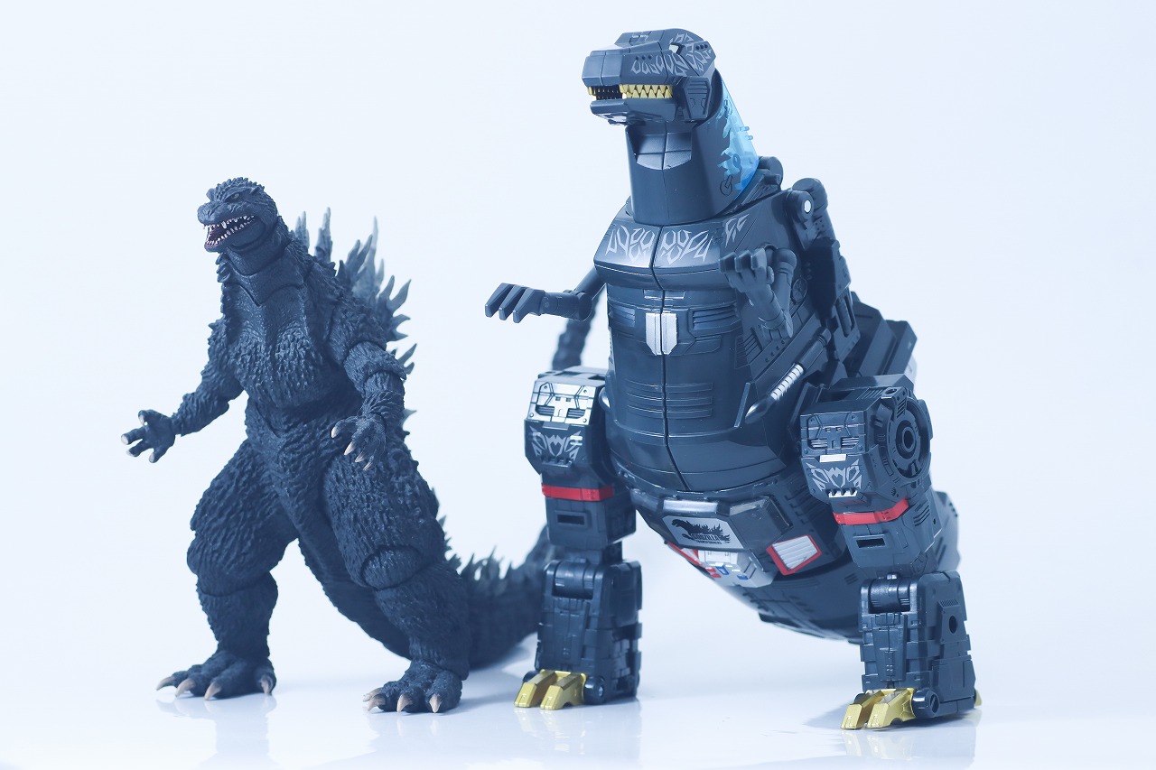 トランスフォーマー SYNERGENEX　メガトロン　TYPE　ゴジラ　レビュー　ビーストモード　本体