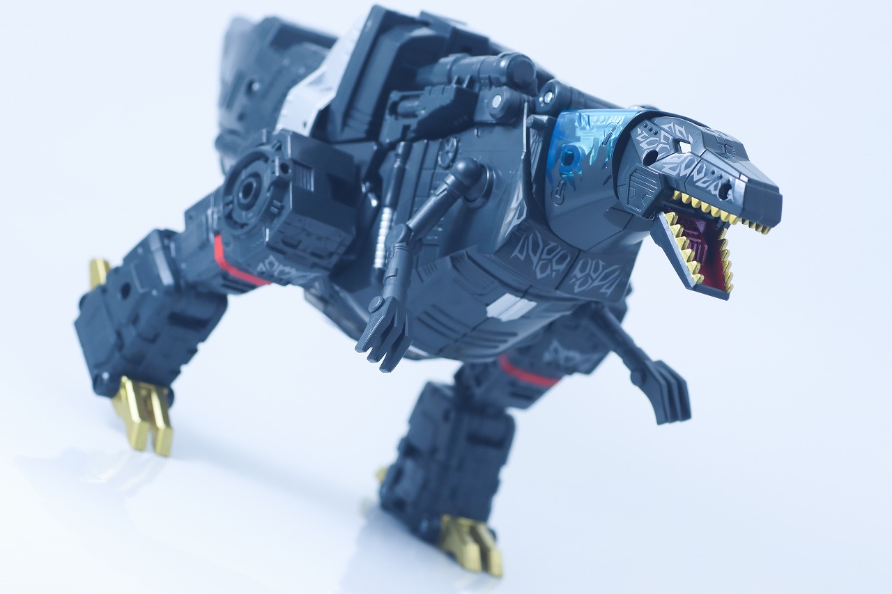 トランスフォーマー SYNERGENEX　メガトロン　TYPE　ゴジラ　レビュー　アクション