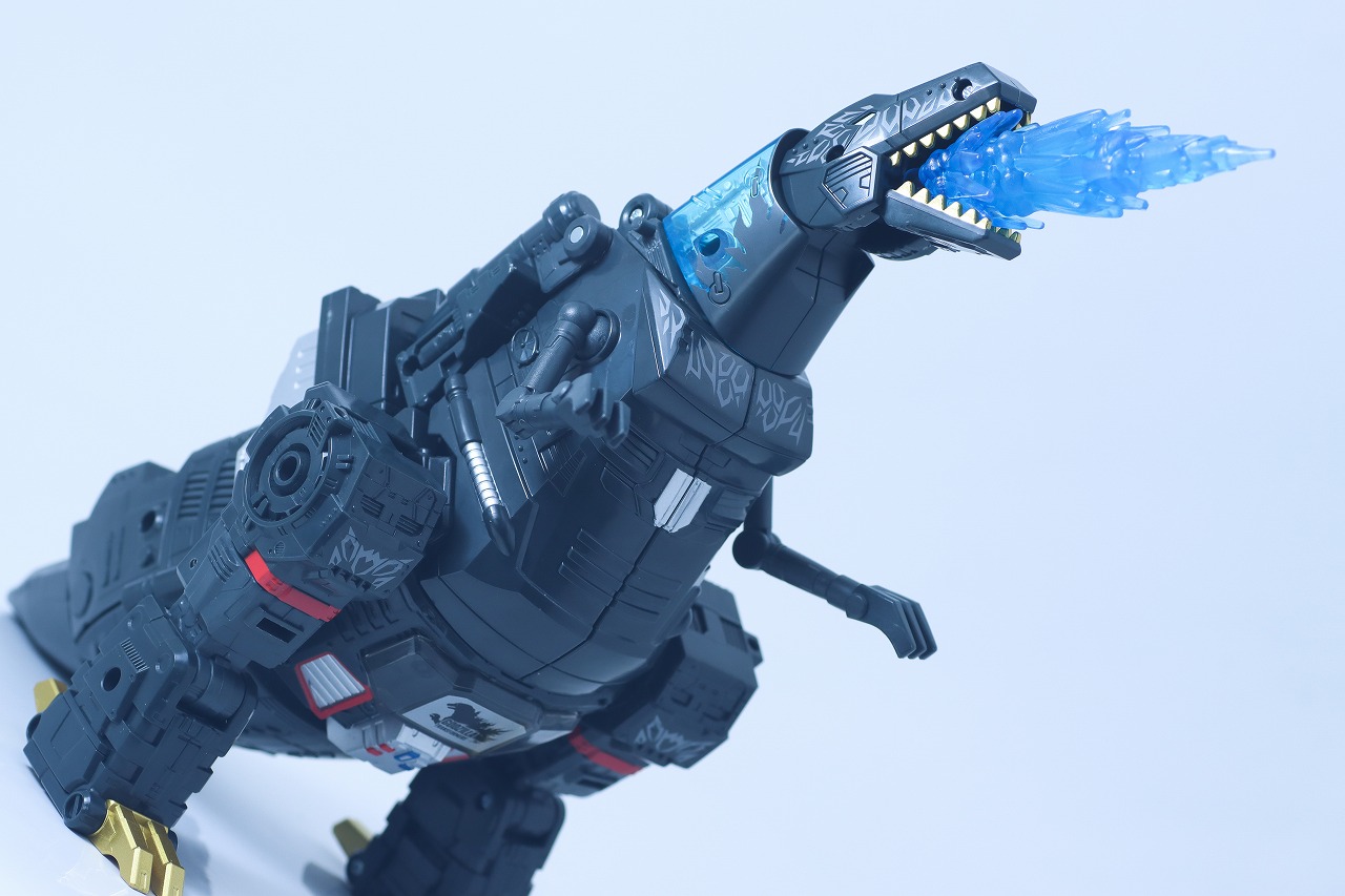 トランスフォーマー SYNERGENEX　メガトロン　TYPE　ゴジラ　レビュー　アクション