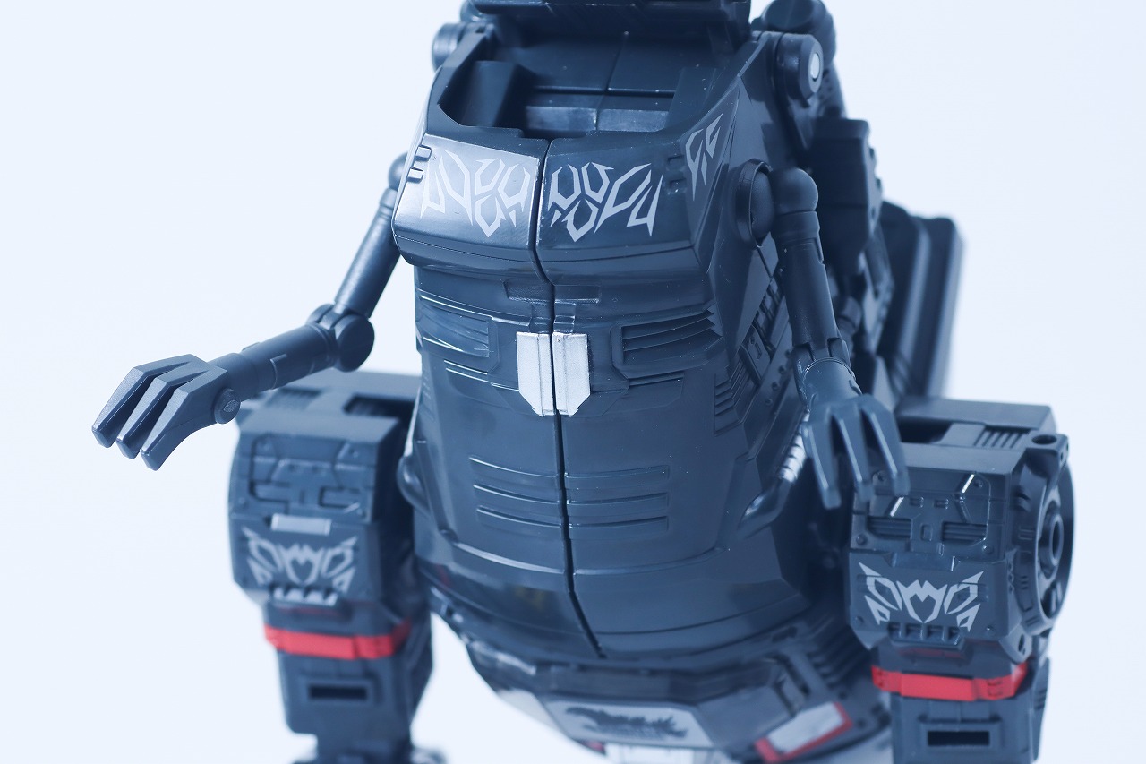 トランスフォーマー SYNERGENEX　メガトロン　TYPE　ゴジラ　レビュー　変形ギミック