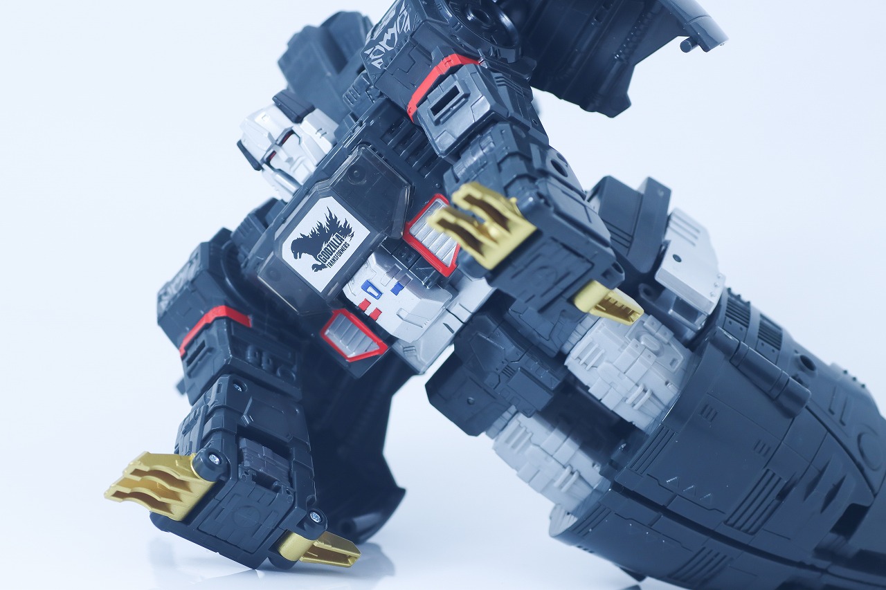 トランスフォーマー SYNERGENEX　メガトロン　TYPE　ゴジラ　レビュー　変形ギミック