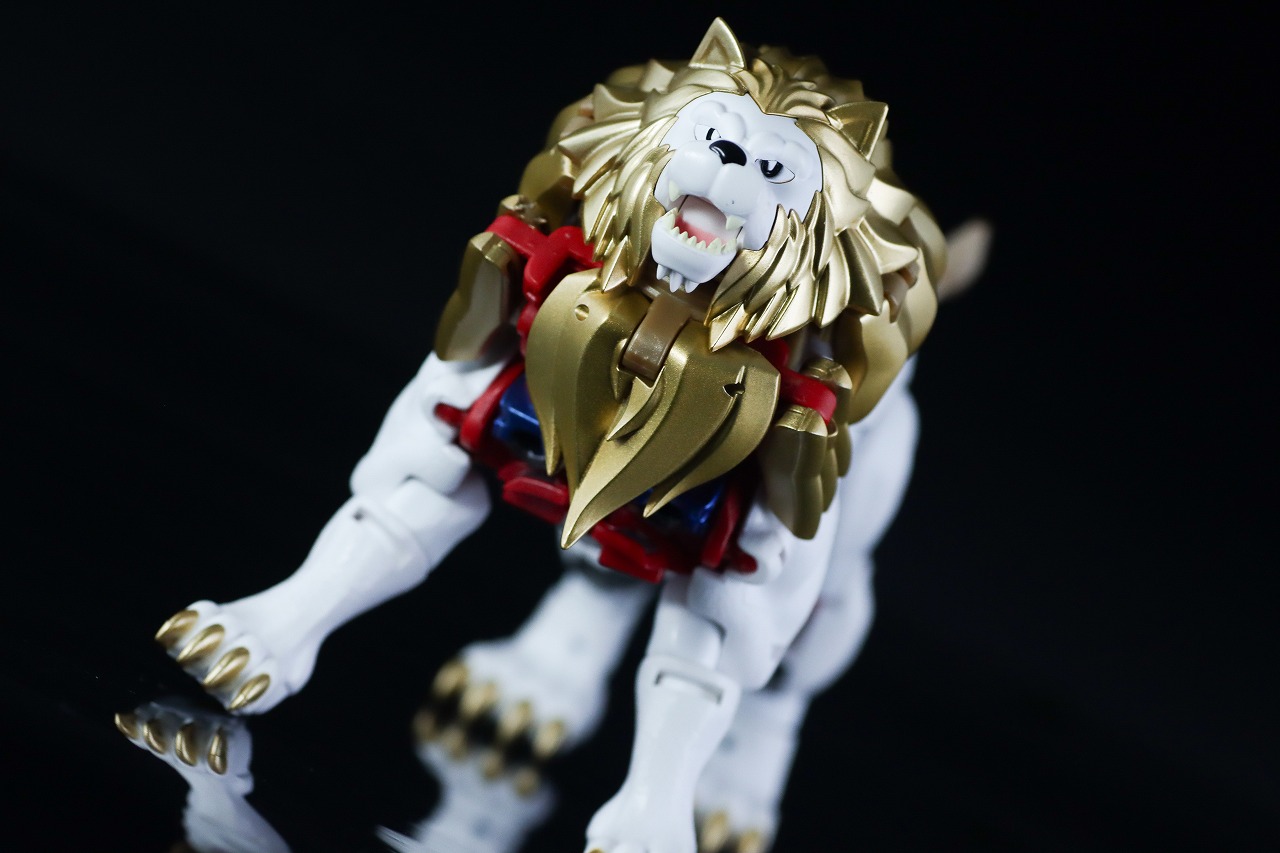 40TH SELECTION　ライオコンボイ　レビュー　アクション