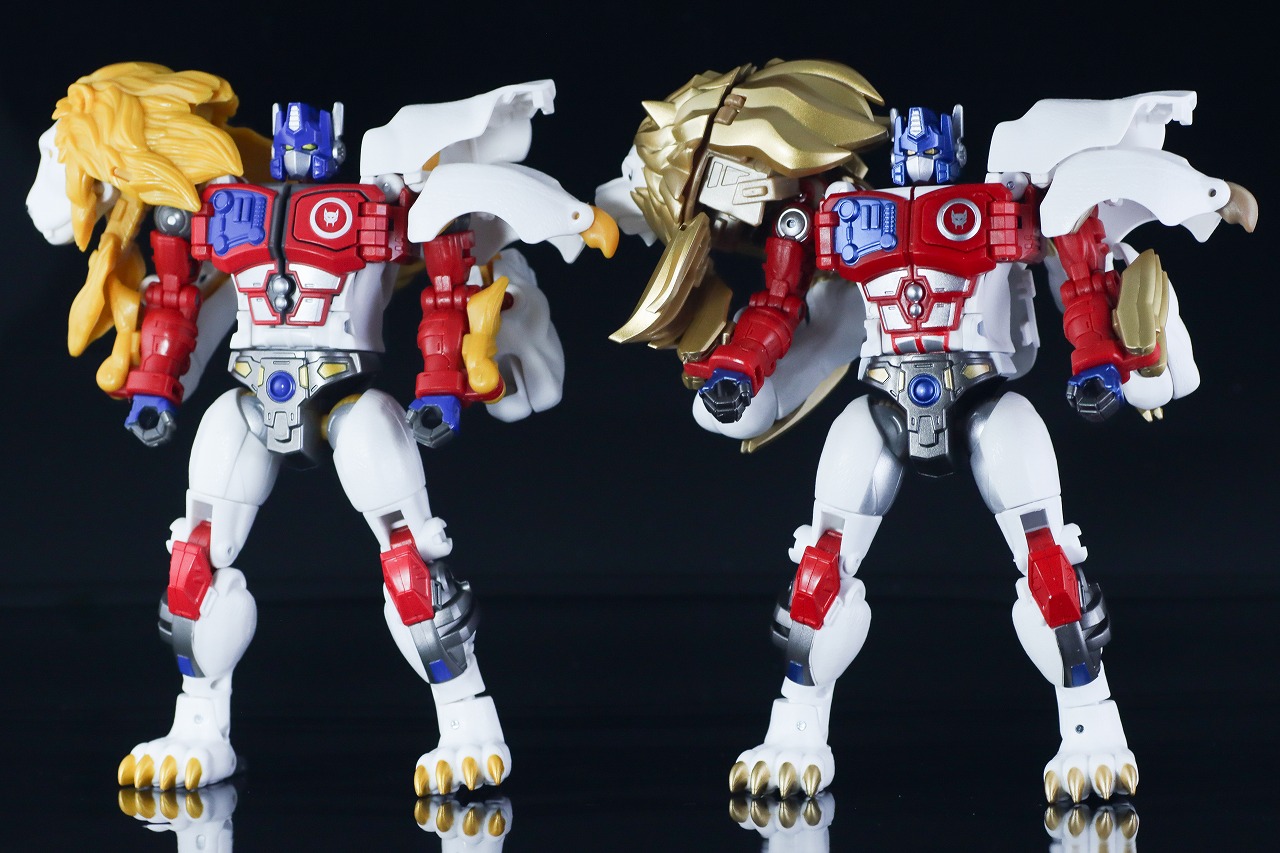 40TH SELECTION　ライオコンボイ　レビュー　ロボットモード　比較　レガシー版