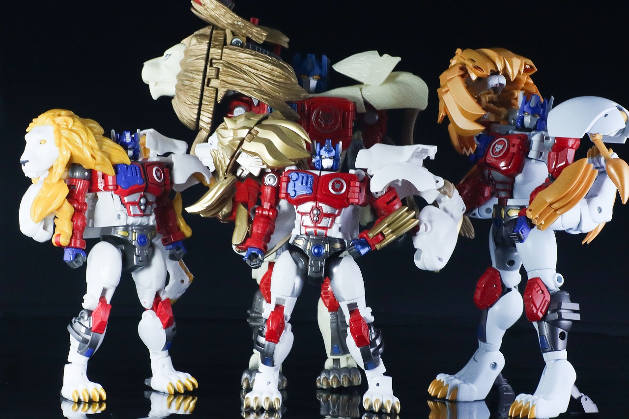 40TH SELECTION　ライオコンボイ　レビュー　アクション