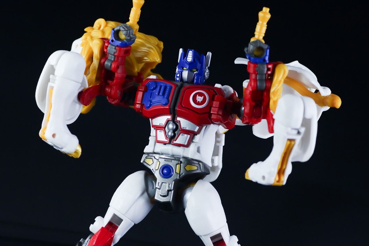 トランスフォーマーレガシー　TL-25　レオプライム　レビュー　アクション