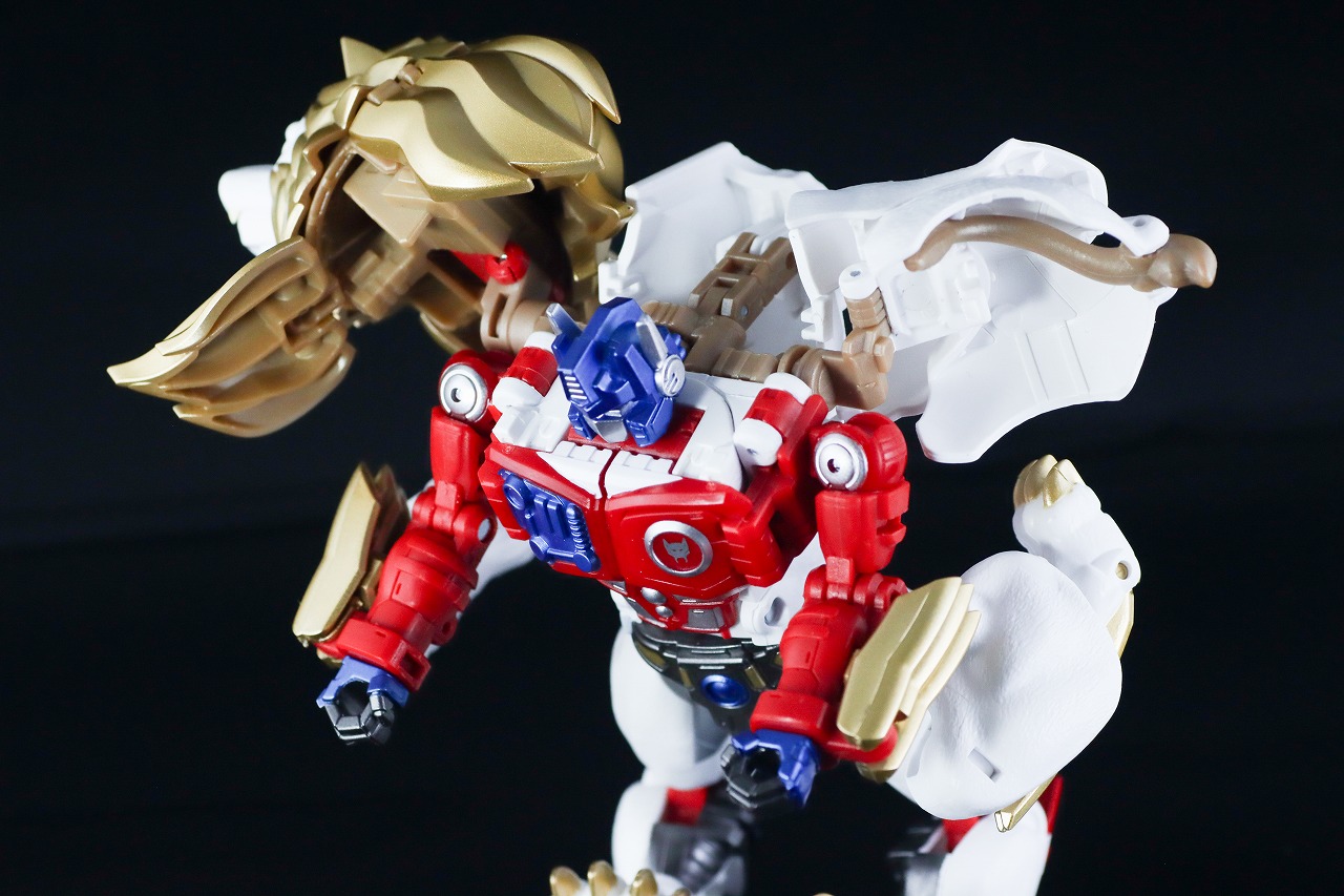 40TH SELECTION　ライオコンボイ　レビュー　変形