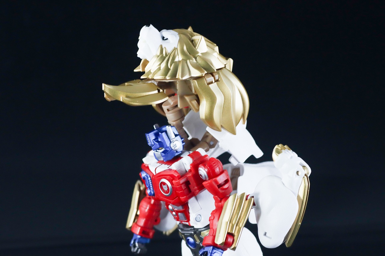 40TH SELECTION　ライオコンボイ　レビュー　変形