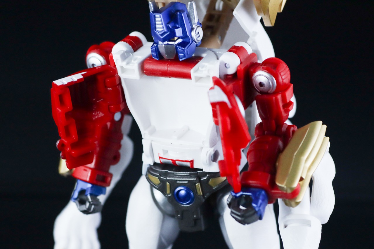 40TH SELECTION　ライオコンボイ　レビュー　変形