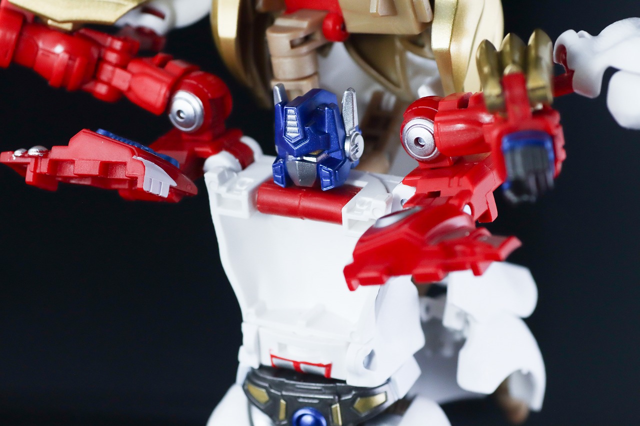 40TH SELECTION　ライオコンボイ　レビュー　変形