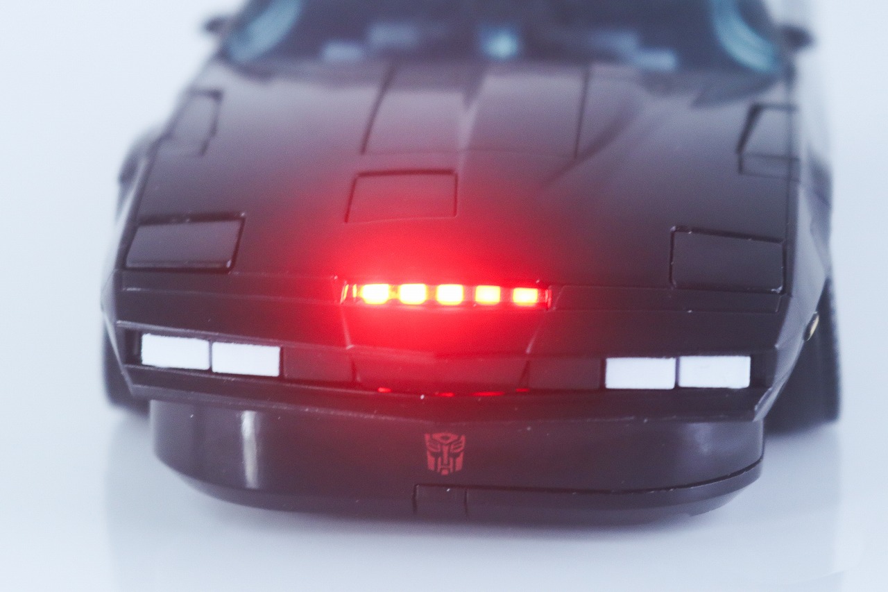 トランスフォーマー　ナイトライダー エージェントナイト　レビュー　音声　発光ギミック