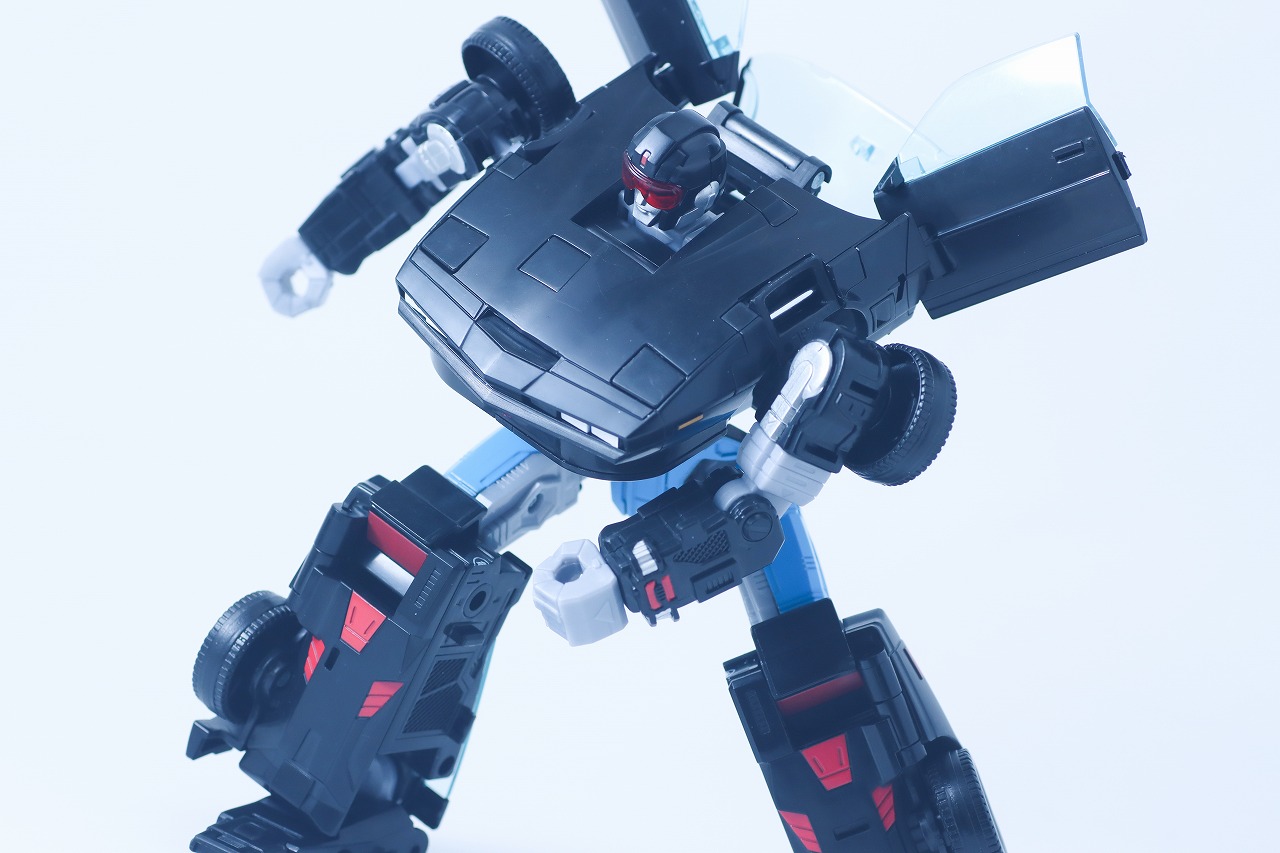 トランスフォーマー　ナイトライダー エージェントナイト　レビュー　アクション