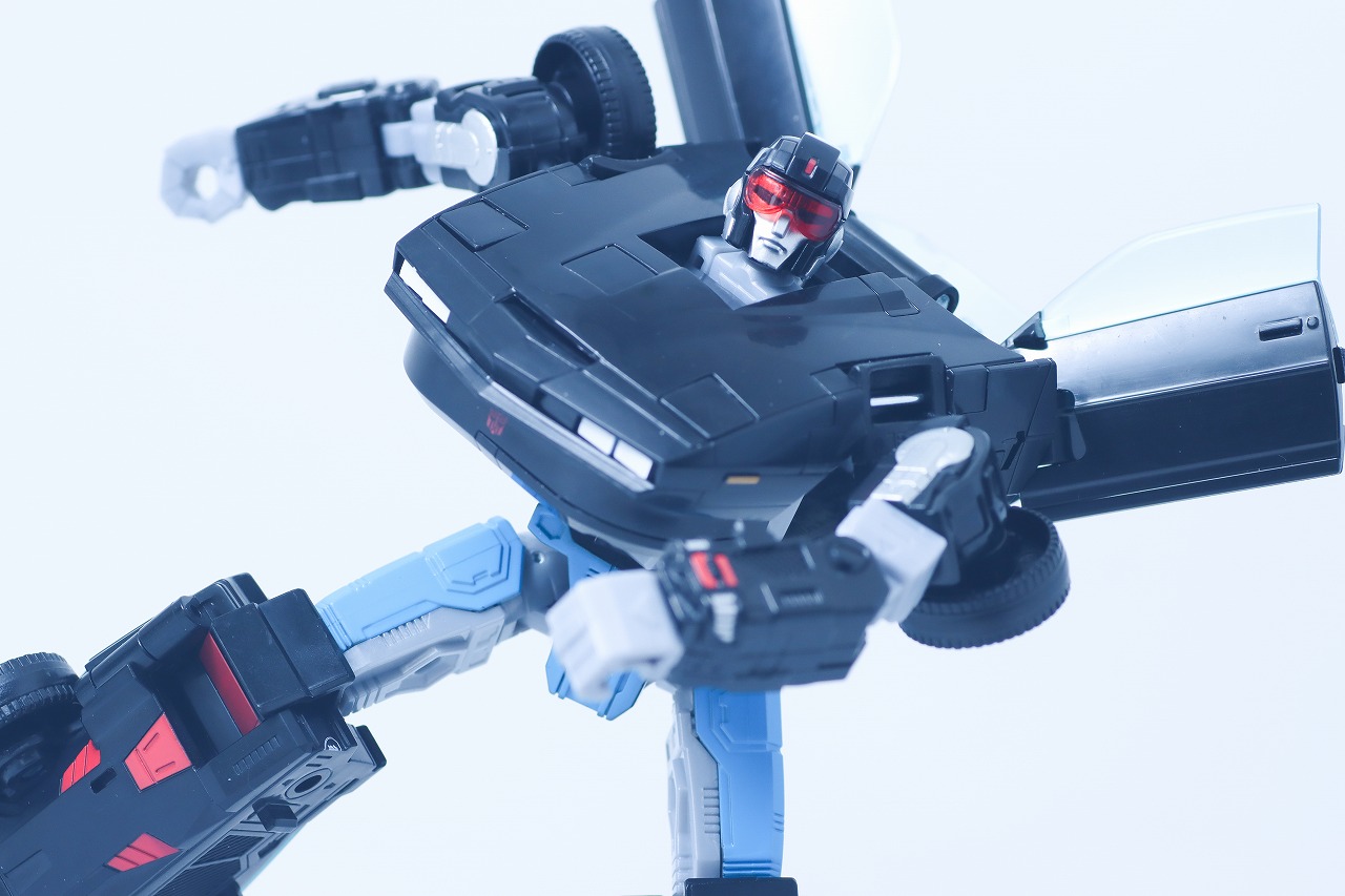 トランスフォーマー　ナイトライダー エージェントナイト　レビュー　アクション