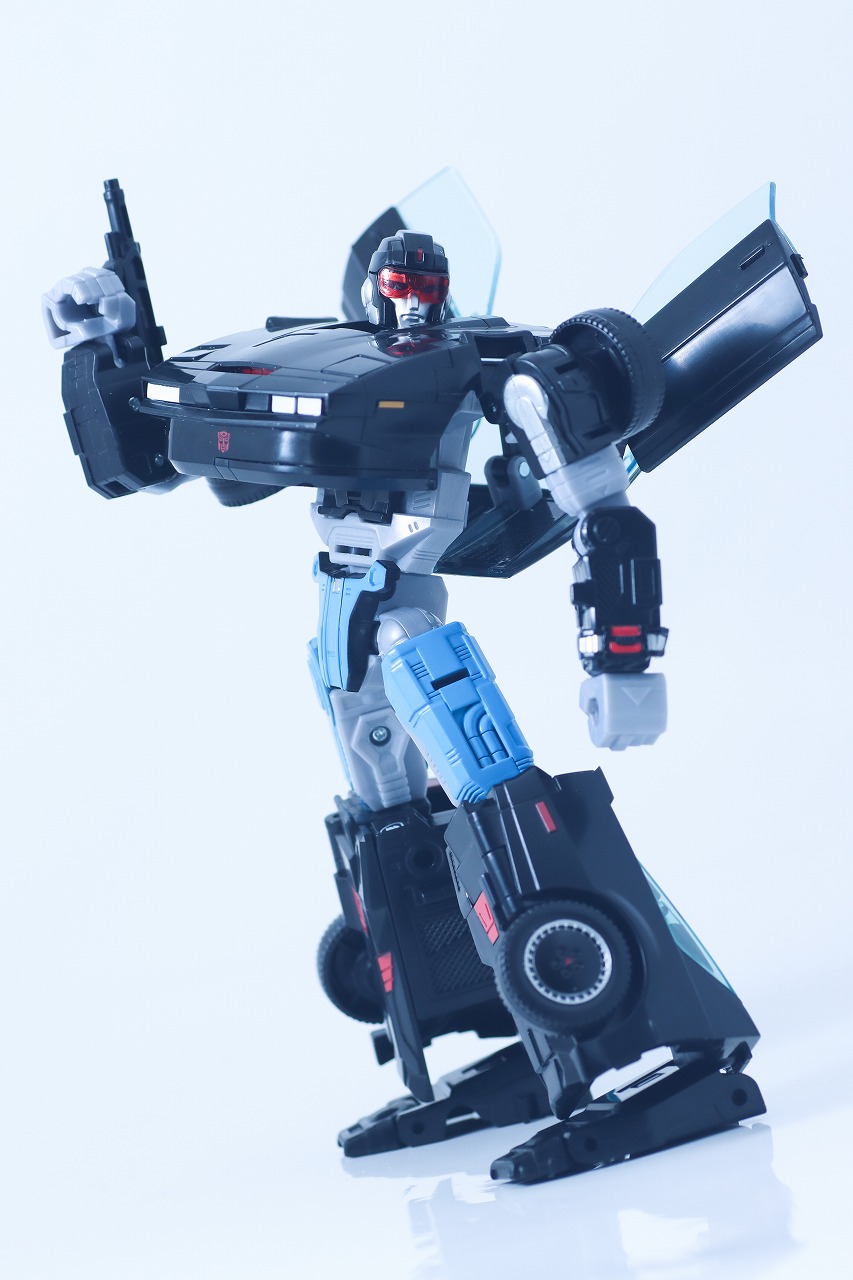 トランスフォーマー　ナイトライダー エージェントナイト　レビュー　アクション