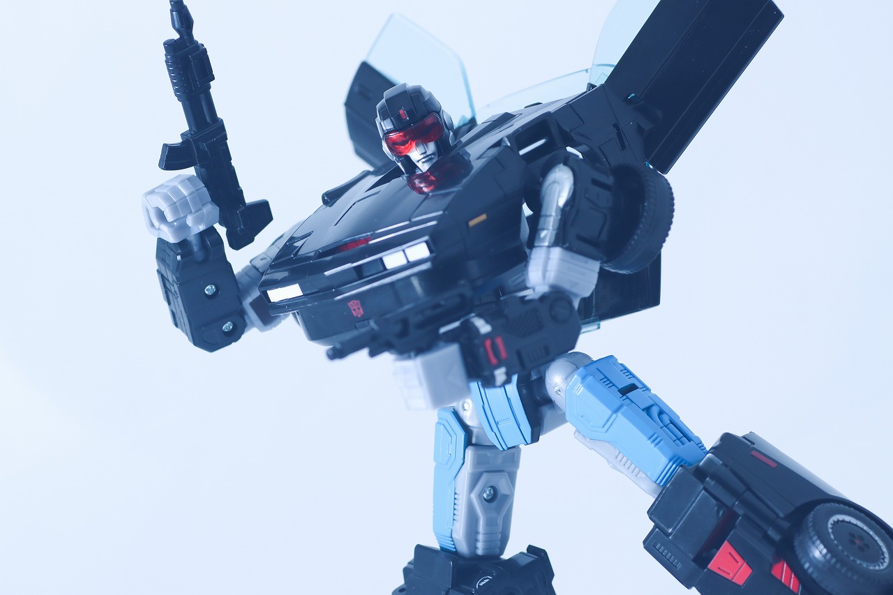 トランスフォーマー　ナイトライダー エージェントナイト　レビュー　アクション