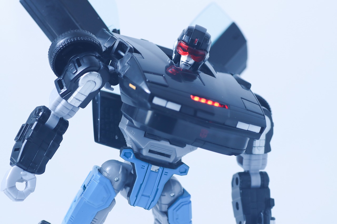 トランスフォーマー　ナイトライダー エージェントナイト　レビュー　アクション