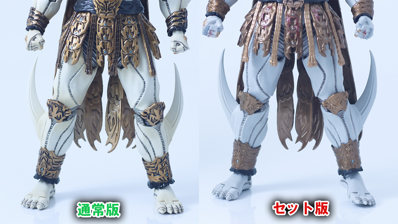 S.H.フィギュアーツ 真骨彫製法　ン・ダグバ・ゼバ 九郎ヶ岳の死闘セット　レビュー　通常版　比較