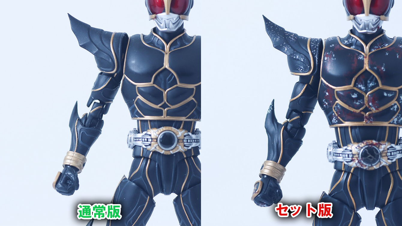 S.H.フィギュアーツ 真骨彫製法 仮面ライダークウガ アルティメットフォーム 九郎ヶ岳の死闘セット　レビュー　通常版　比較