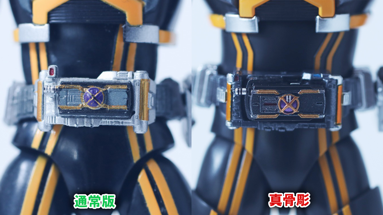 S.H.フィギュアーツ 真骨彫製法　仮面ライダーカイザ　レビュー　比較　通常版
