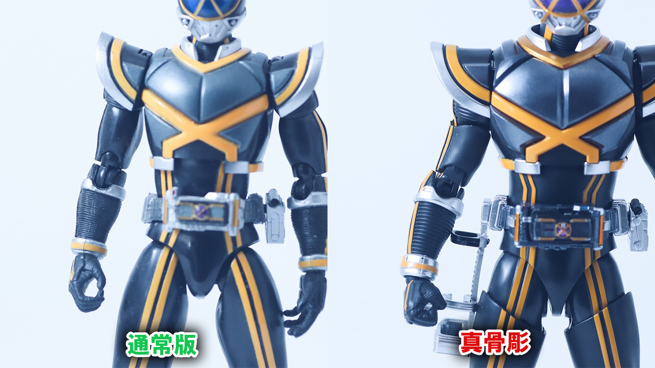 S.H.フィギュアーツ 真骨彫製法　仮面ライダーカイザ　レビュー　比較　通常版