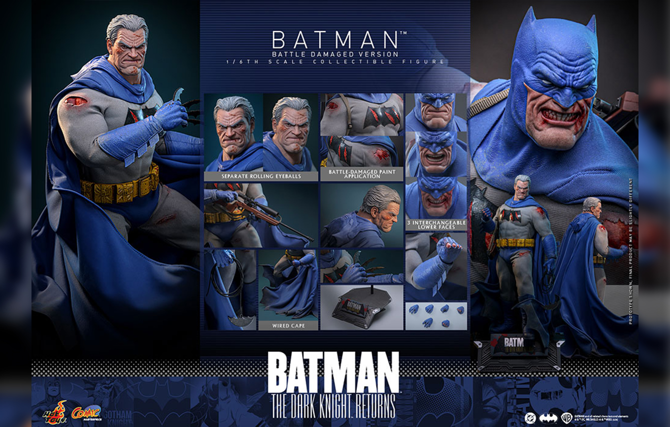 ホットトイズ新作！『バットマン：ダークナイト・リターンズ』バットマンが27年3月発売！