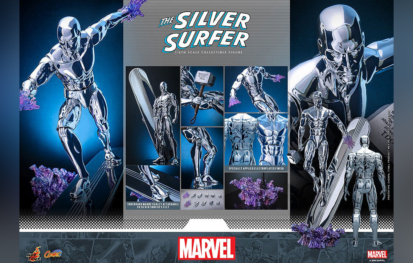 ホットトイズ新作！コミック・マスターピース　シルバーサーファーが27年4月に発売！