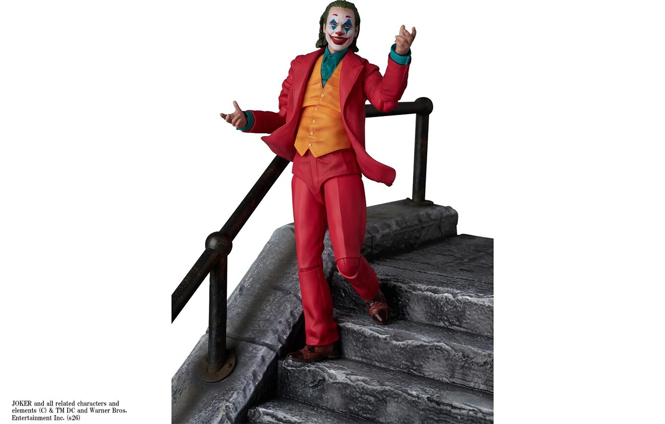 MAFEX新作！ジョーカーが27年1月に発売！階段台座や椅子など豊富な付属品で立体化！