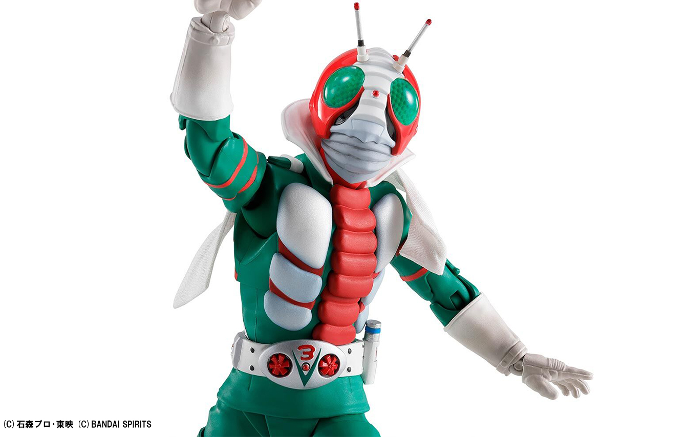 S.H.フィギュアーツ新作！真骨彫製法から仮面ライダーV3 栄光の昭和ライダーエディションが26年9月限定発売！