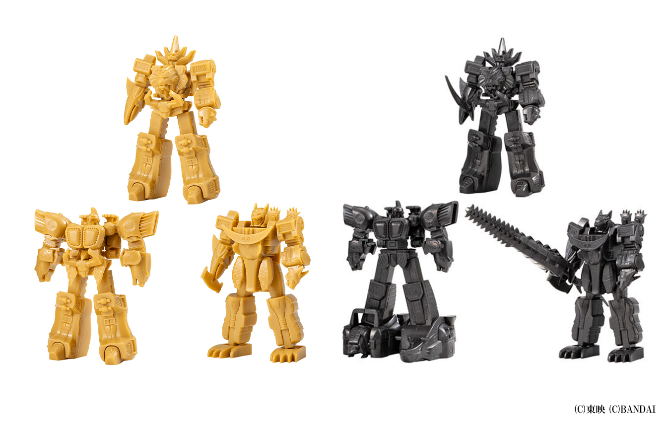 SMPストレージコレクション新作！ガオキング・ガオハンター・ガオマッスルが26年8月発売！限定でブラック版も